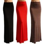 Flare Fishtail Maxi Skirt