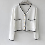 Girl Loose Lazy College Style Cardigan Coat