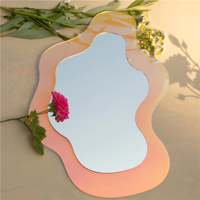 Acrylic Flower Mirror