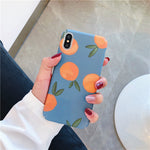 Orange  phone case