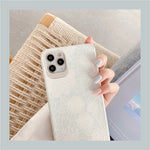 Lace flower phone case