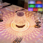 Diamond Crystal Lamp Table Light