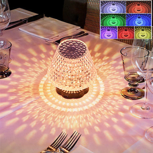 Diamond Crystal Lamp Table Light