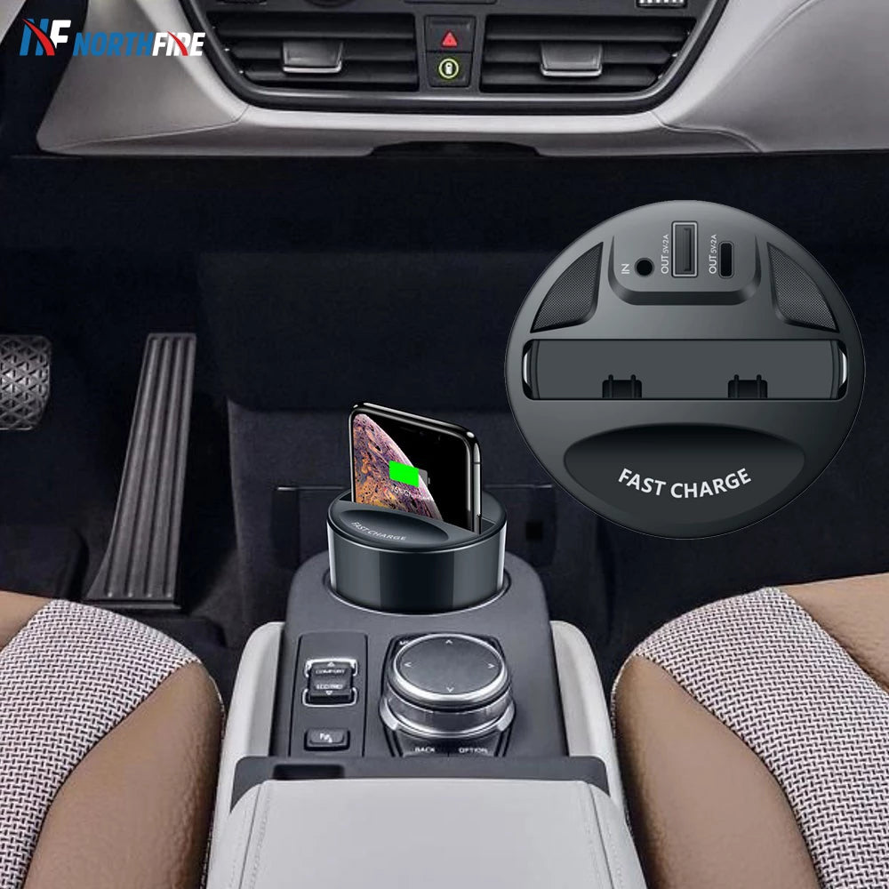 Car Wireless Charging Cup