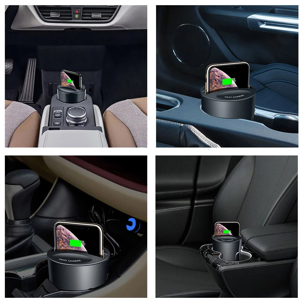 Car Wireless Charging Cup