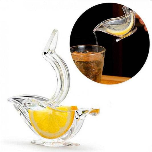 Manual Lemon Juicer Transparent Acrylic