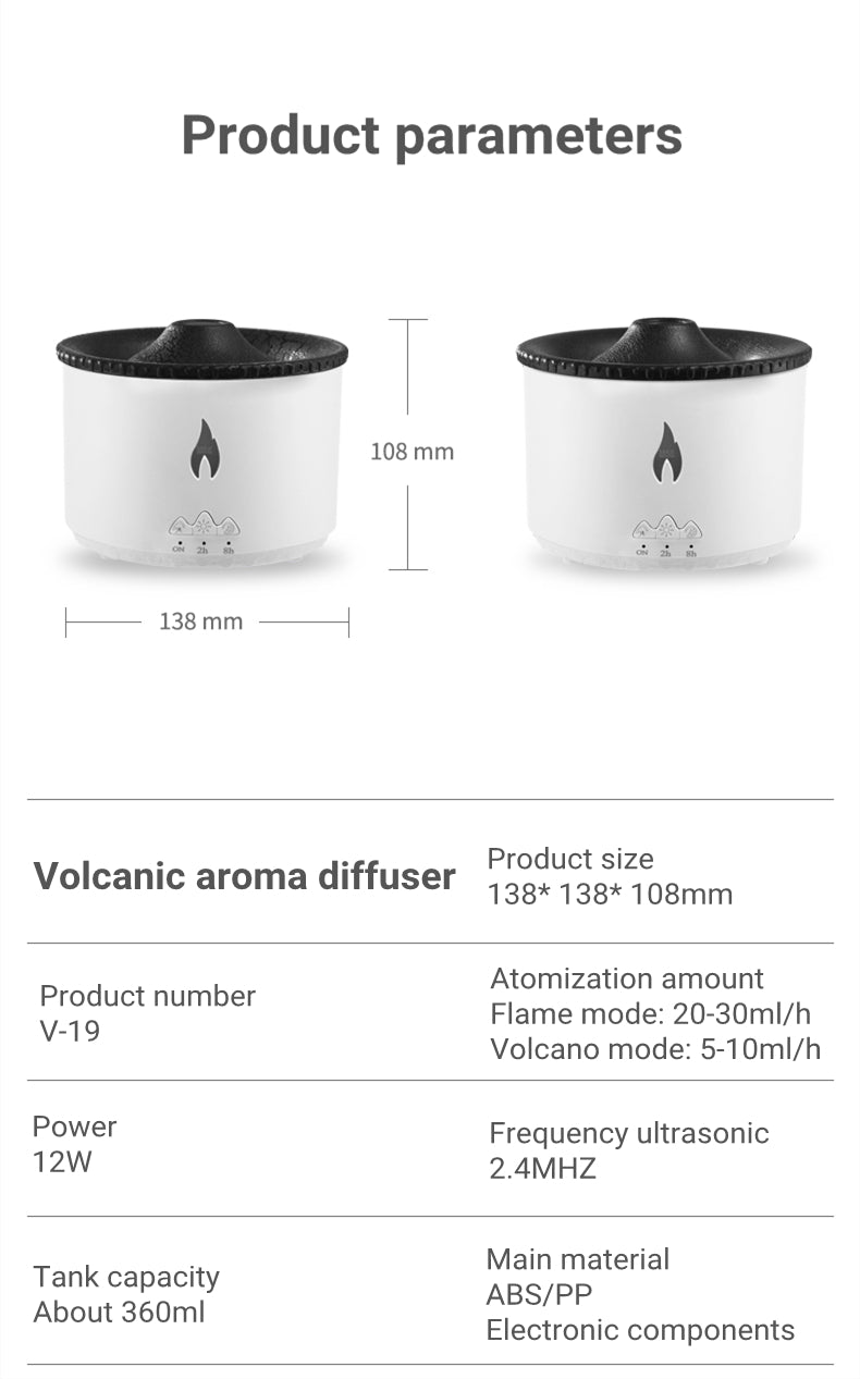 Ultrasonic Essential Oil Humidifier