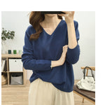 Loose Slimming V-neck