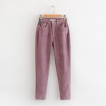 Corduroy light heart trousers