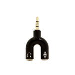 Color earphone splitter adapter