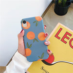 Orange  phone case