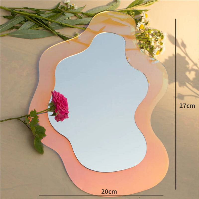 Acrylic Flower Mirror