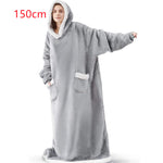 Winter TV Hoodie Blanket