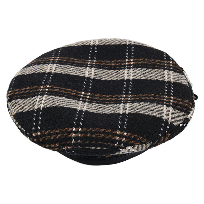 Plaid Beret