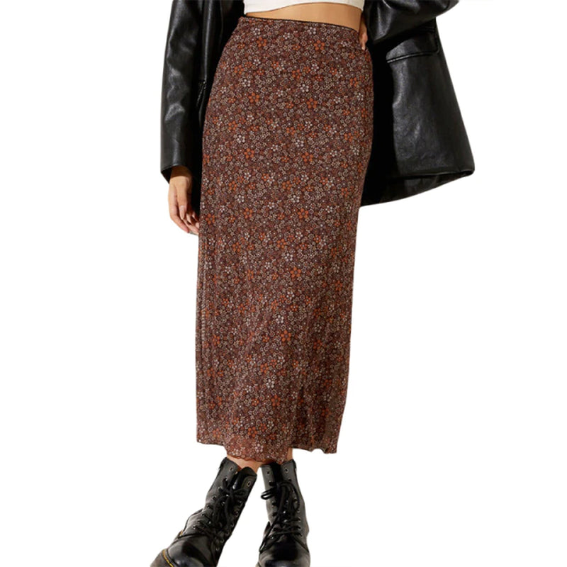 Floral Long Skirt