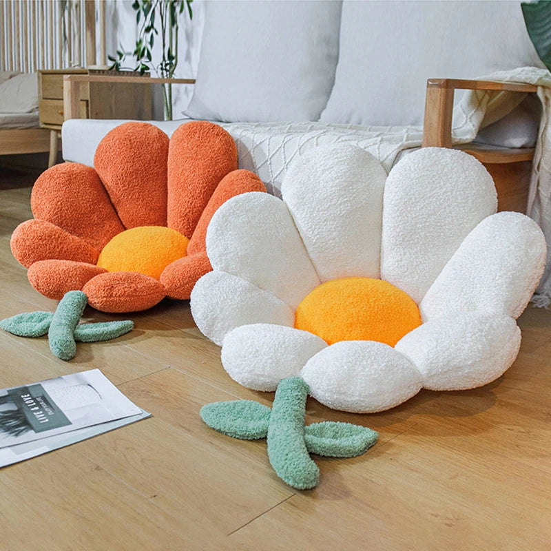 Flower Pillow Chair Cushion 