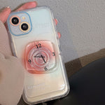 Clock Transparent Phone Case