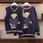 Little bear loose belly slimming sweater