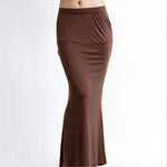 Flare Fishtail Maxi Skirt