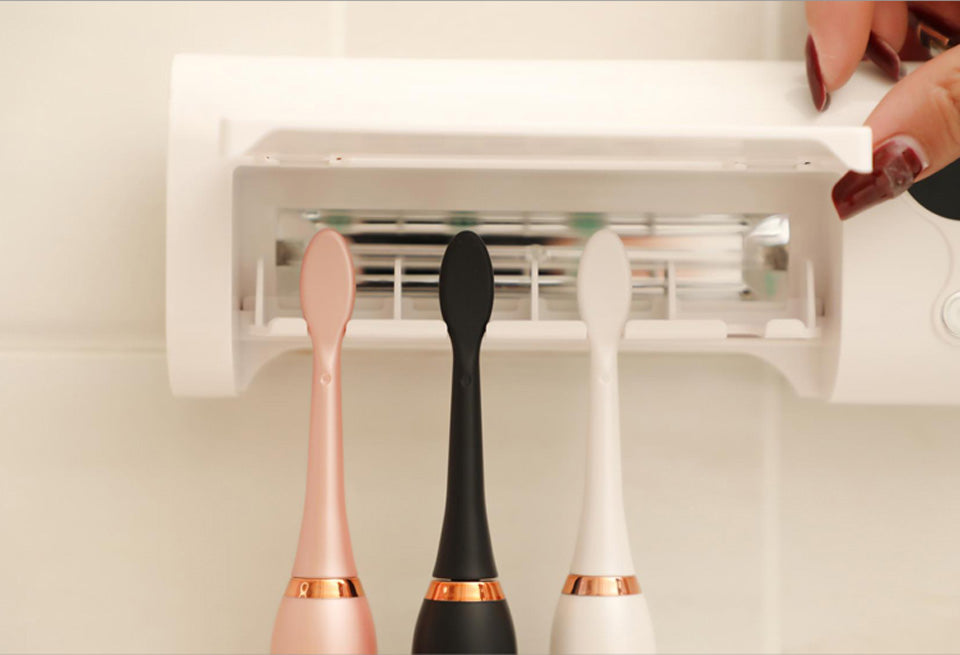 Disinfection Smart UV Toothbrush Holder