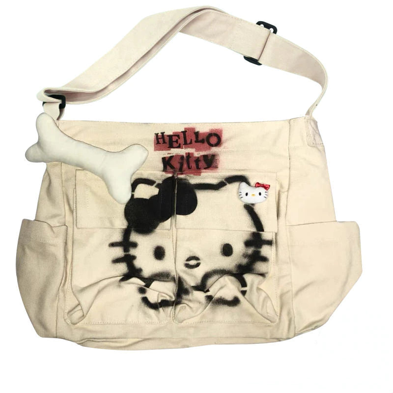  Hello Kitty Messenger  Bag