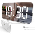 Digital Mirror Clock