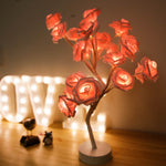 Rose Flower Tree LED Lamp