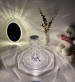 Romantic LED Rose Diamond Table Lamp