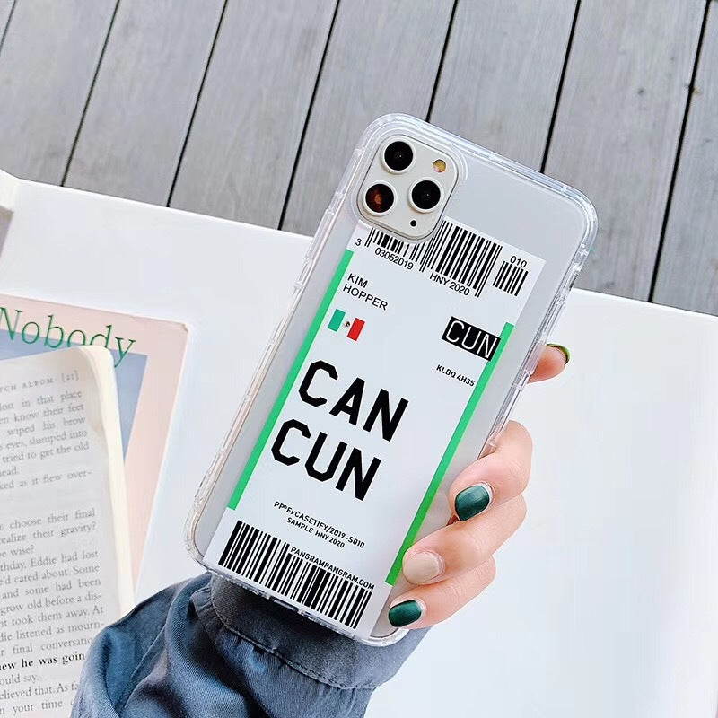 Ticket phone case