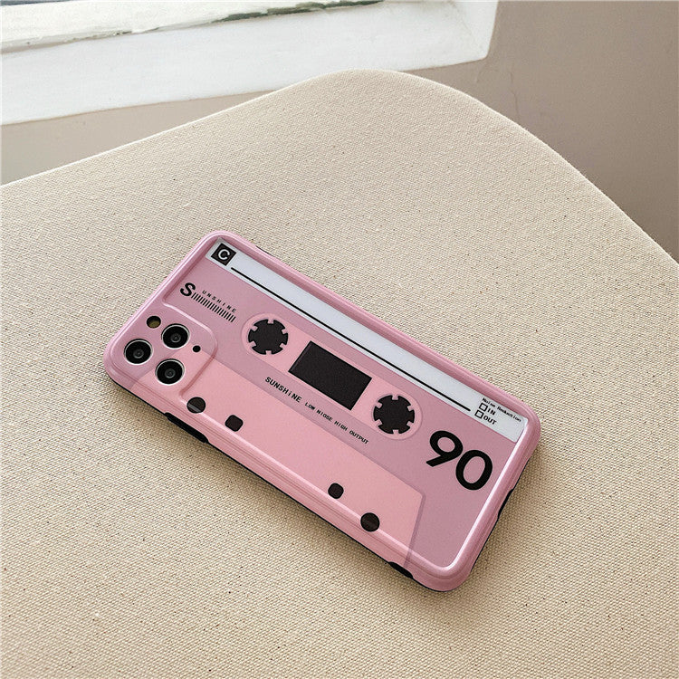 Pink tape phone case