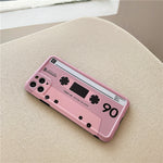 Pink tape phone case