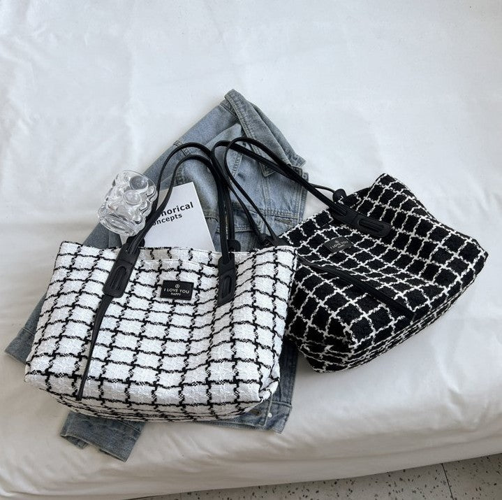 Plaid Crossbody Bag