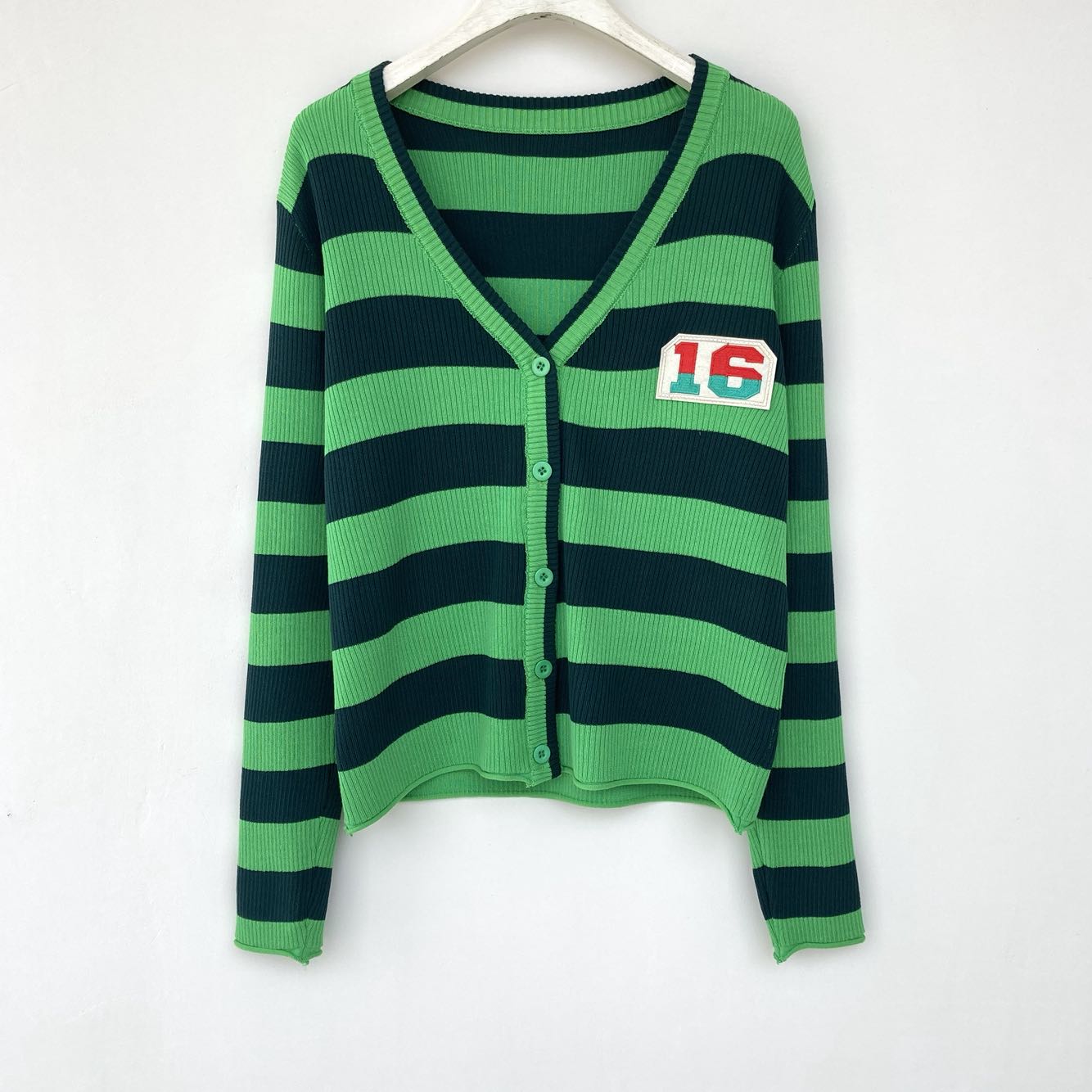 Girl Loose Lazy College Style Cardigan Coat