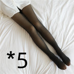 Translucent Fleece Lined Tights