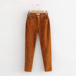 Corduroy light heart trousers