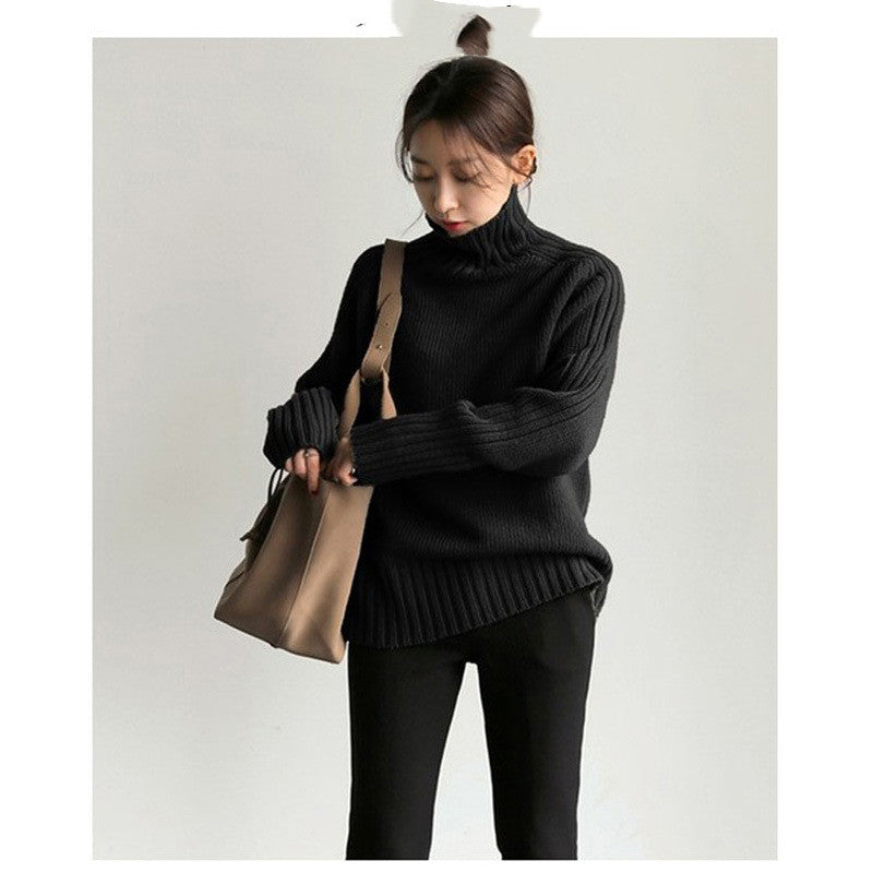 Turtleneck Knitting Sweater