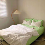 Fashionable Simple Color Bed Sheet