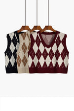 Retro Knitted Vest