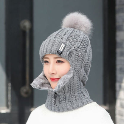 Conjoined wool hat