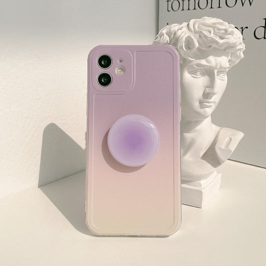 Gradient Silicone Mobile Phone Case