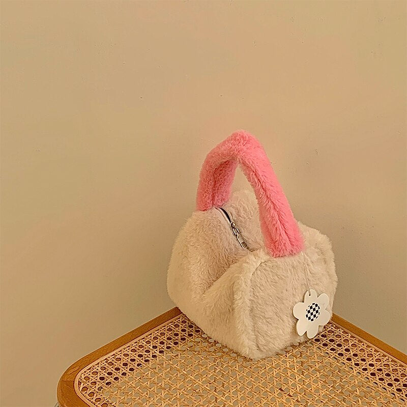 Soft Plush Shoulder Bag