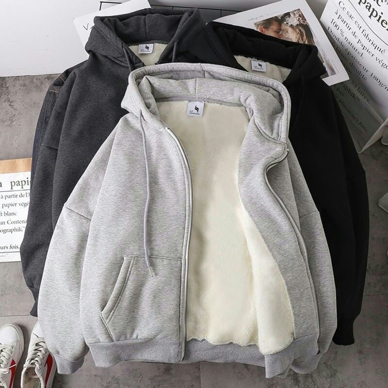  Casual  Fleece Jacket