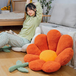 Flower Pillow Chair Cushion 