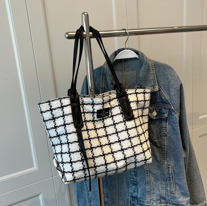 Plaid Crossbody Bag