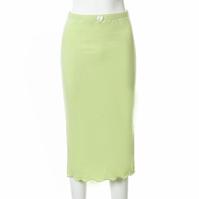 Fresh Green Skirts 