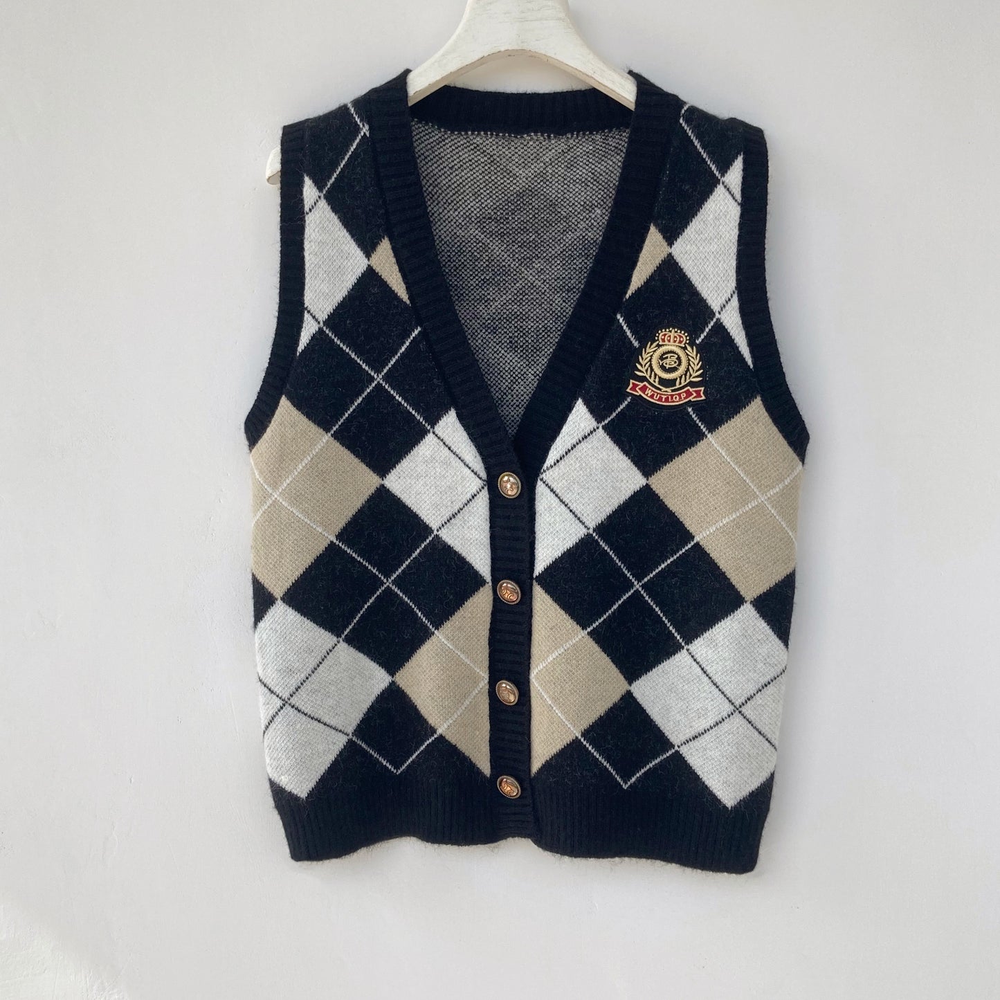 Girl Loose Lazy College Style Cardigan Coat