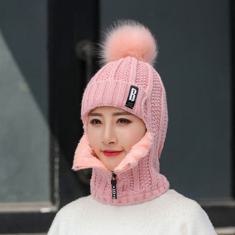 Conjoined wool hat