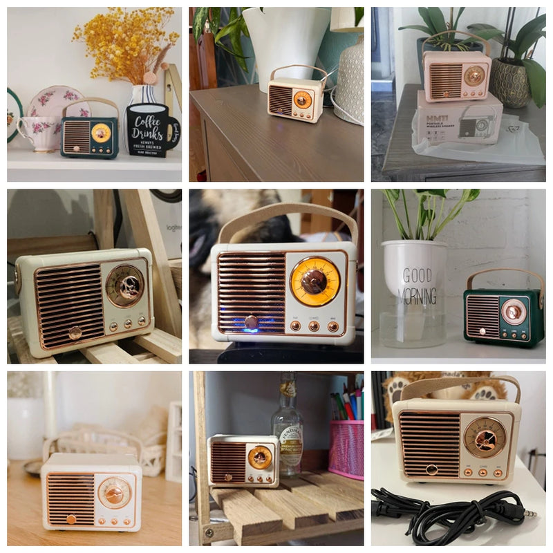 Mini Retro Desk Speaker