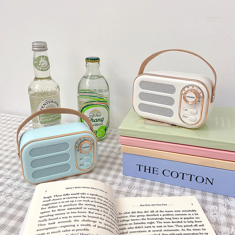 Mini Retro Desk Speaker