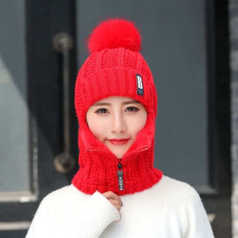 Conjoined wool hat